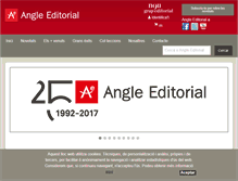 Tablet Screenshot of angleeditorial.com